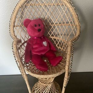 Vintage Rare Ty Beanie Baby 1998 Valentina NWT